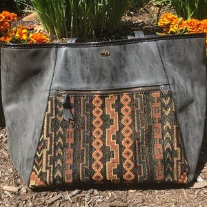 Steven by Steve Madden Aztec tote bag